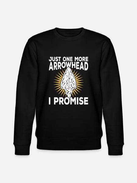 Arrowhead Hunting Arrowheads Flintknapping - Stanley/Stella CHANGER Unisex Organic Sweatshirt - black