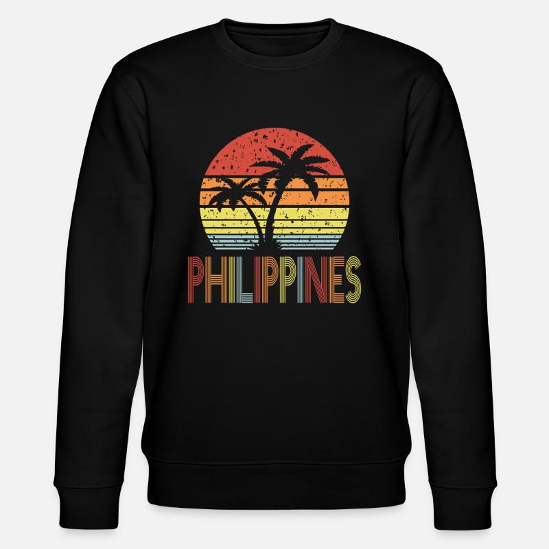 Philippines - Stanley/Stella Unisex Bio-Sweatshirt CHANGER  - Schwarz