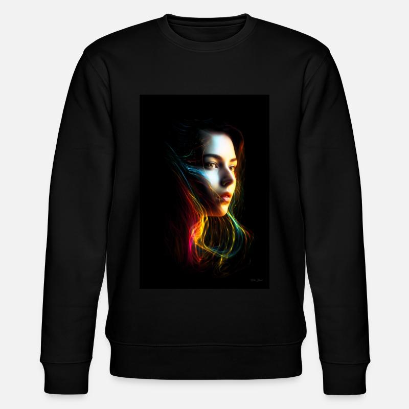 Sinnlich 2 - Stanley/Stella Unisex Bio-Sweatshirt CHANGER  - Schwarz