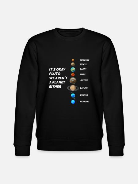 Astronomy Funny Gift - Stanley/Stella CHANGER Unisex Organic Sweatshirt - black