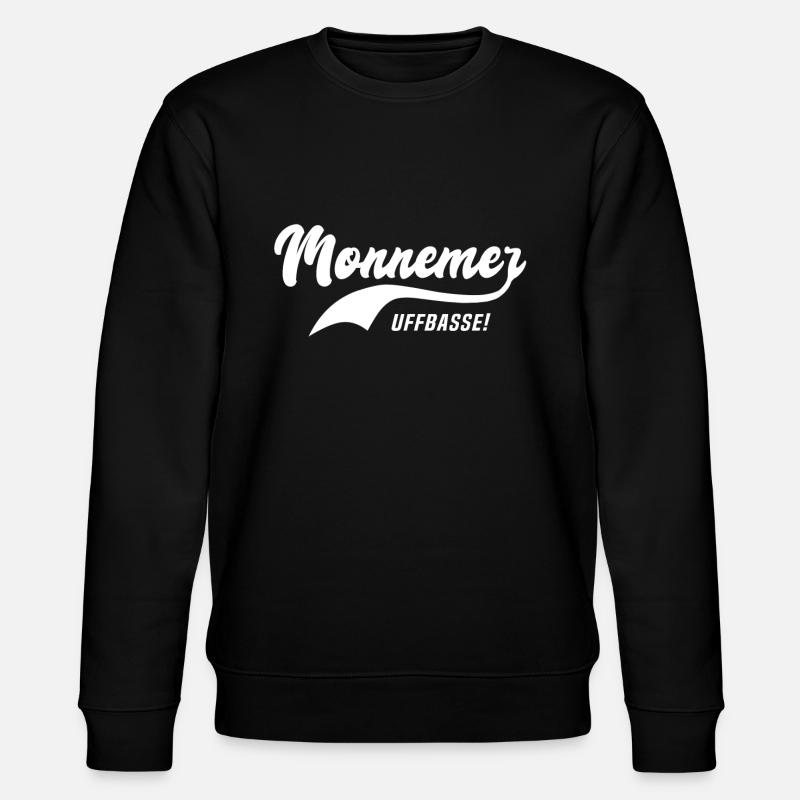 Monnemer Uffbasse Mannheimer Mannheim - Sweat bio CHANGER Stanley/Stella Unisexe - noir