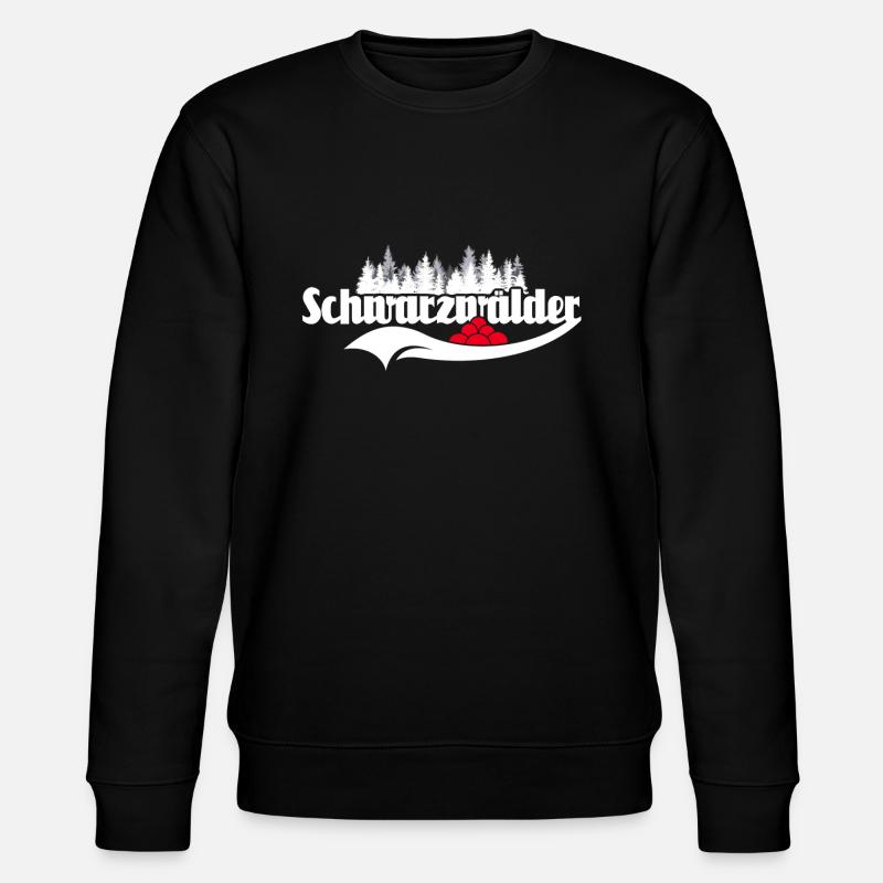 Schwarzwälder Sprüche Schwarzwald - Stanley/Stella Unisex Bio-Sweatshirt CHANGER - Schwarz