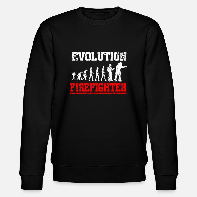 Evolution du service incendie - Sweat bio CHANGER Stanley/Stella Unisexe - noir