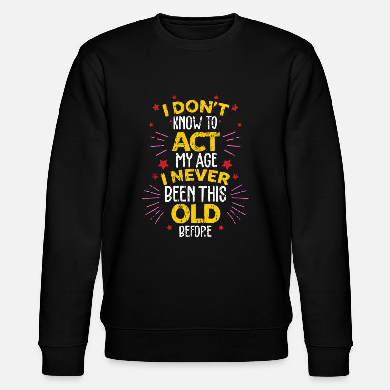 Cadeau d'anniversaire - Sweat bio CHANGER Stanley/Stella Unisexe - noir