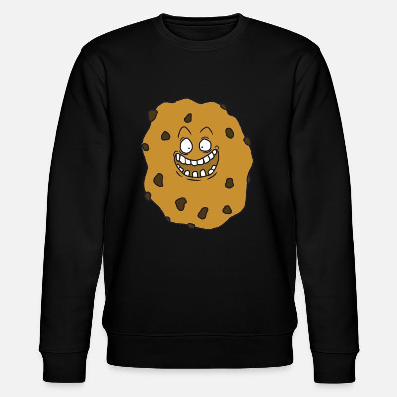 Comicstyle Cookie - Stanley/Stella CHANGER Unisex Organic Sweatshirt - black