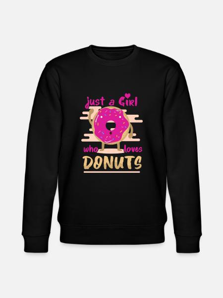 Donuts fille amour - Sweat bio CHANGER Stanley/Stella Unisexe - noir
