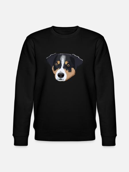 appenzeller sennenhund gift idea - Stanley/Stella CHANGER Unisex Organic Sweatshirt - black