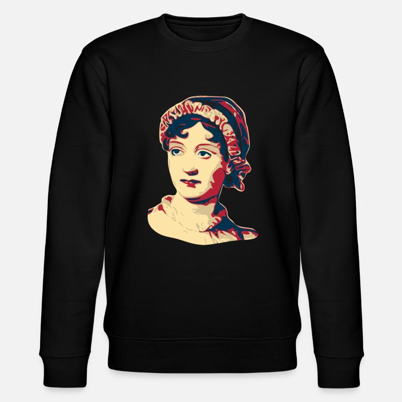 Jane Austen - Sweat bio CHANGER Stanley/Stella Unisexe - noir