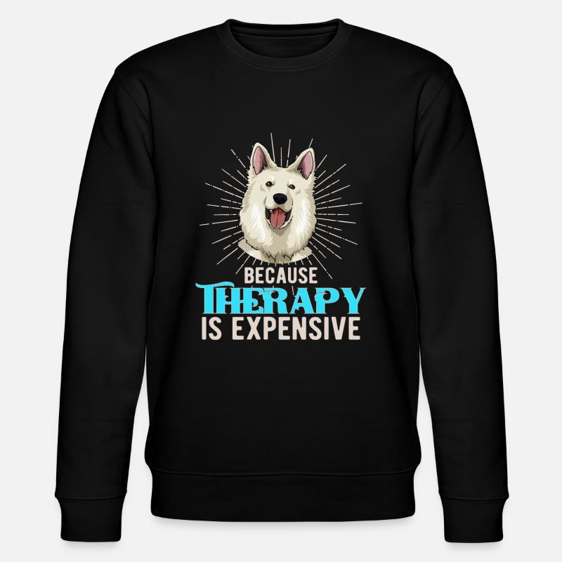Berger Blanc Suisse - Sweat bio CHANGER Stanley/Stella Unisexe - noir