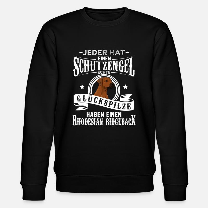 Rhodesian Ridgeback - Stanley/Stella Unisex Bio-Sweatshirt CHANGER  - Schwarz