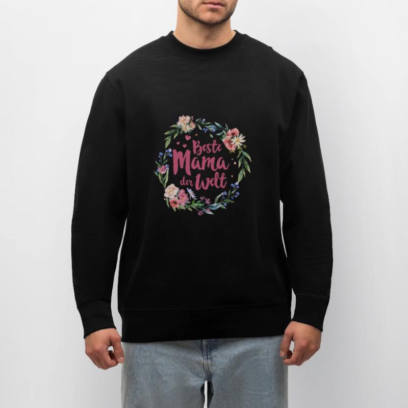 Beste Mutter Der Welt Muttertagsgeschenkidee Stanley/Stella Unisex Bio-Sweatshirt CHANGER 