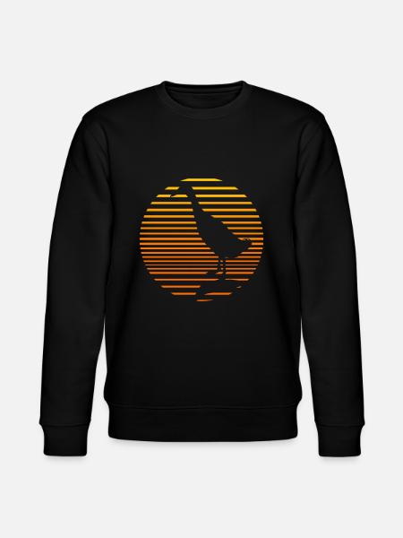 Canards couru - Sweat bio CHANGER Stanley/Stella Unisexe - noir