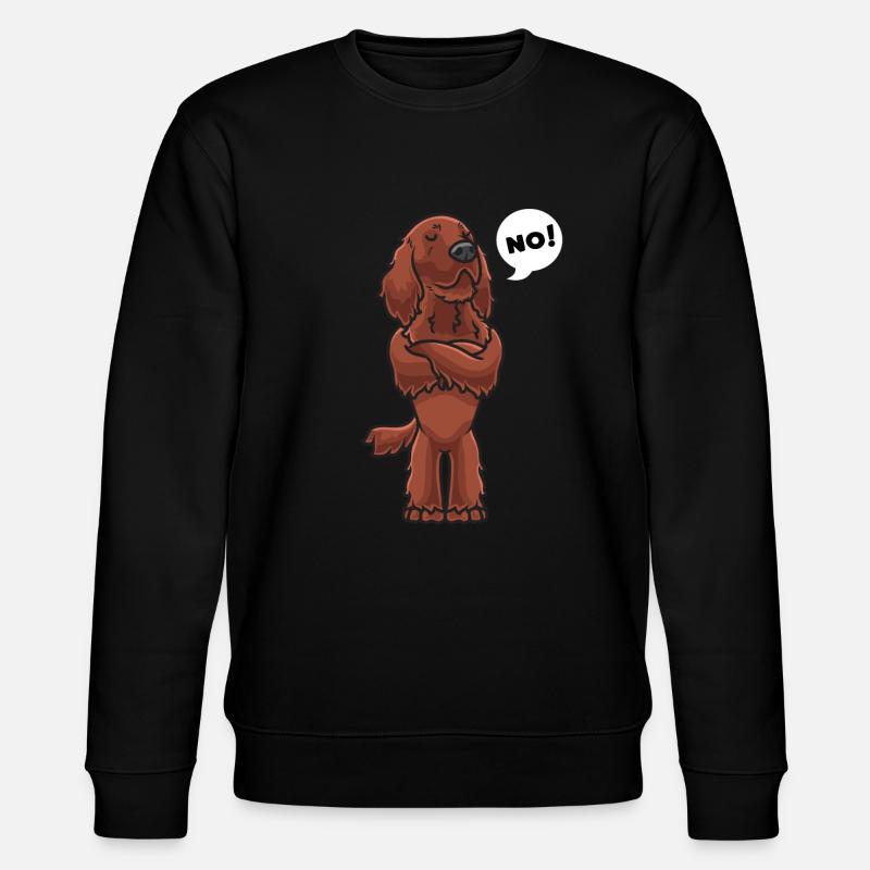 Sturer Irish Red Setter - Sweat bio CHANGER Stanley/Stella Unisexe - noir
