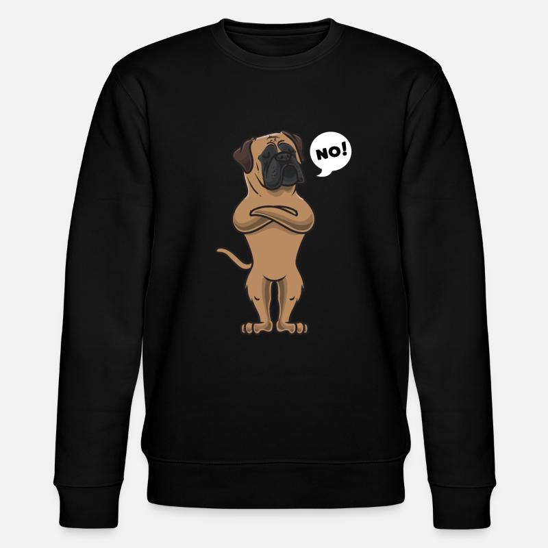 Chien Bullmastiff - Sweat bio CHANGER Stanley/Stella Unisexe - noir