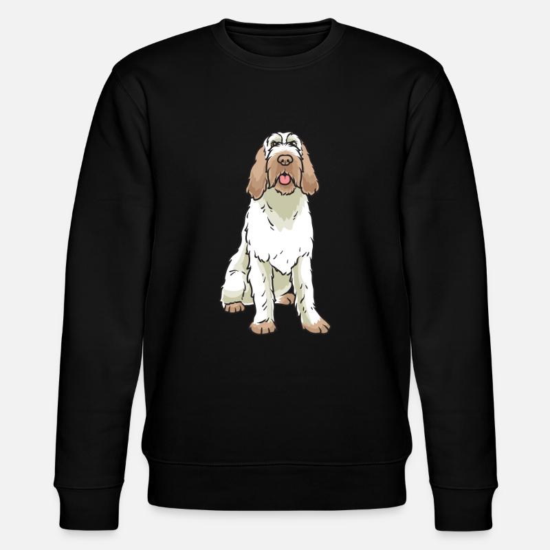 Spinone Italiano Chien - Sweat bio CHANGER Stanley/Stella Unisexe - noir