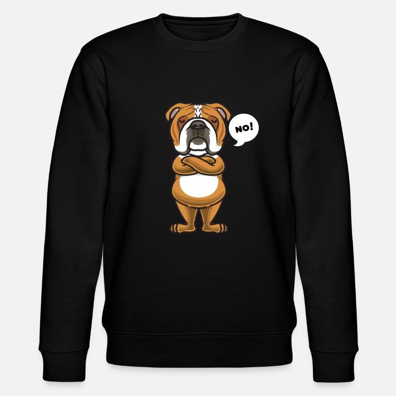Sture bouledogue anglaise - Sweat bio CHANGER Stanley/Stella Unisexe - noir