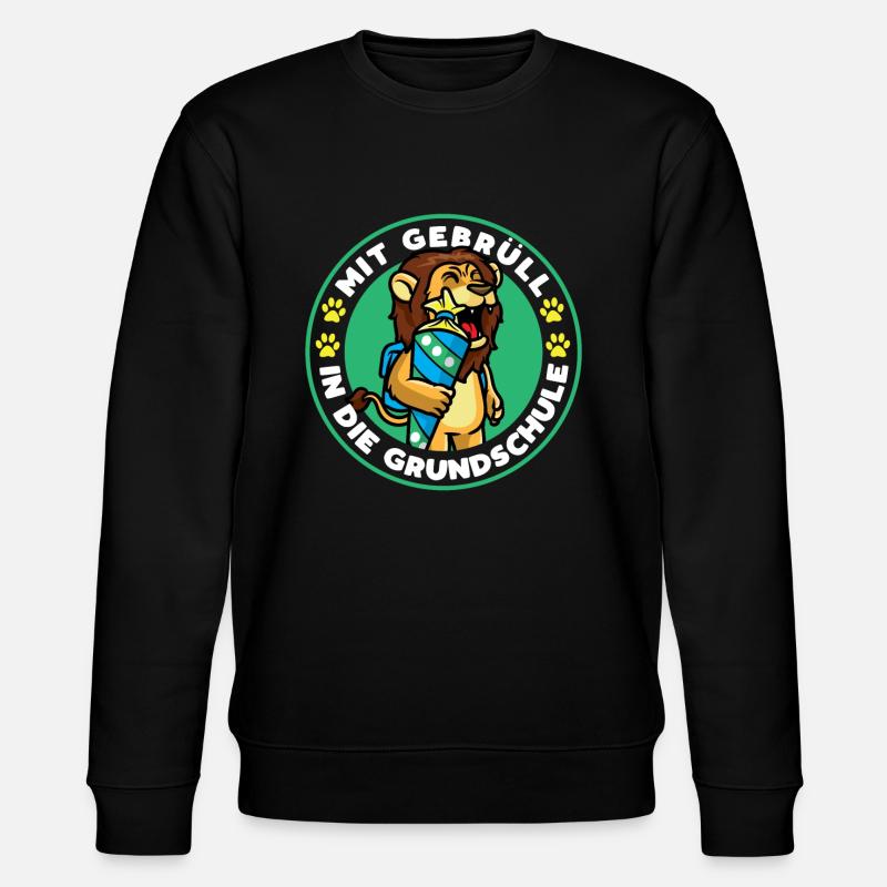Scolarisation lion lion - Sweat bio CHANGER Stanley/Stella Unisexe - noir