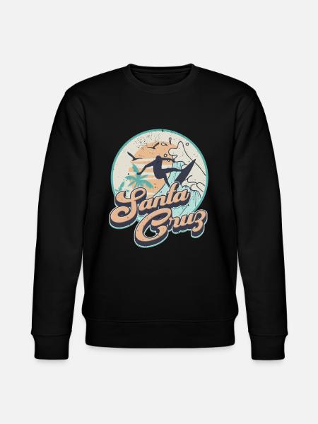 Santa Cruz - Stanley/Stella Unisex Bio-Sweatshirt CHANGER  - Schwarz