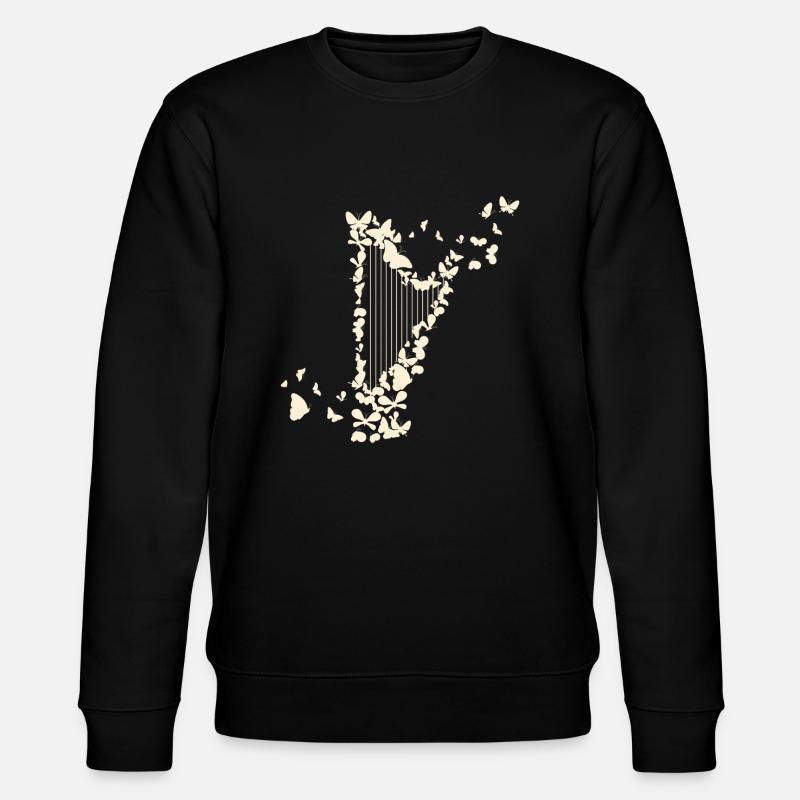 Harpe et harpe harpe harpistes - Sweat bio CHANGER Stanley/Stella Unisexe - noir