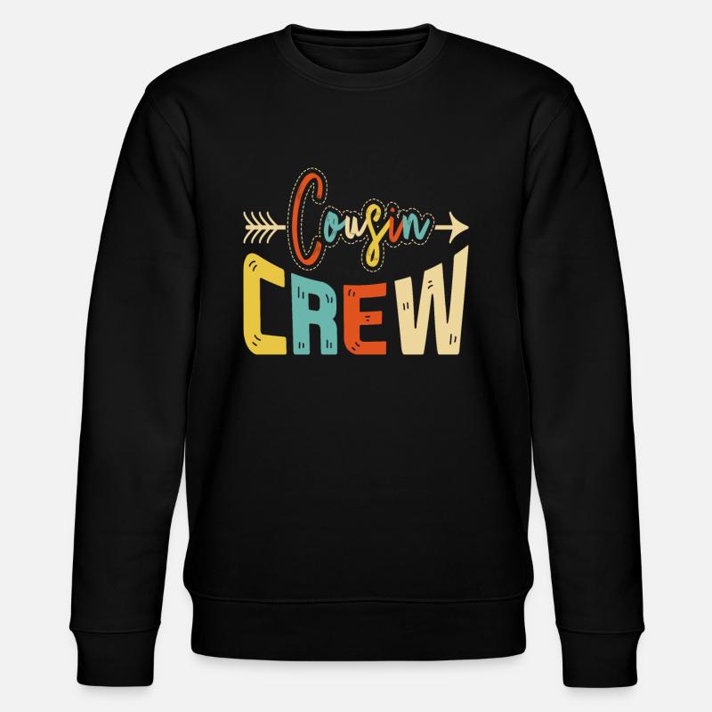 Cousin Crew Kusine - Sweat bio CHANGER Stanley/Stella Unisexe - noir
