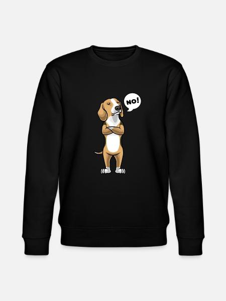 Stædig tysk Bracke Hund Olper Westfälische - Stanley/Stella økologisk unisex-sweatshirt CHANGER  - sort