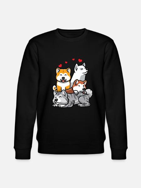 Akita Inu - Stanley/Stella CHANGER Unisex Organic Sweatshirt - black