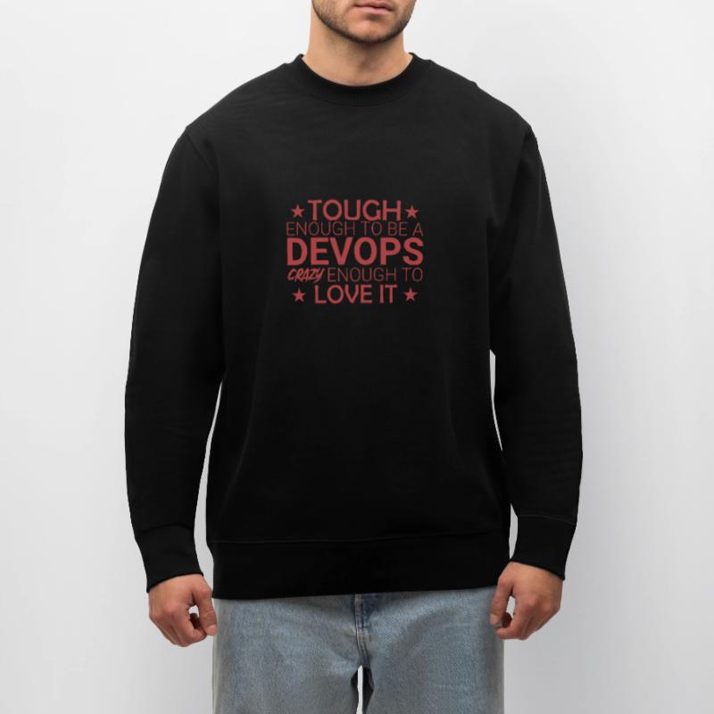 "DevOps Crazy | Softwareentwicklung" Stanley/Stella Unisex Bio-Sweatshirt CHANGER 