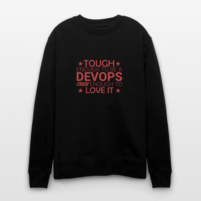 "DevOps Crazy | Softwareentwicklung" Stanley/Stella Unisex Bio-Sweatshirt CHANGER 