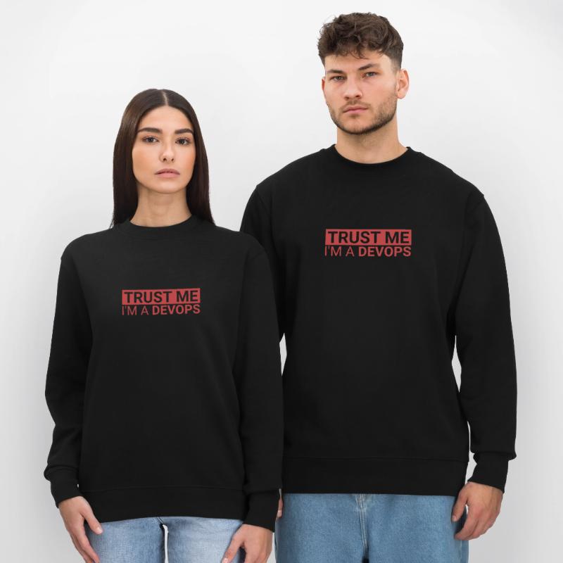 "DevOps Trust | Softwareentwicklung" Stanley/Stella Unisex Bio-Sweatshirt CHANGER 