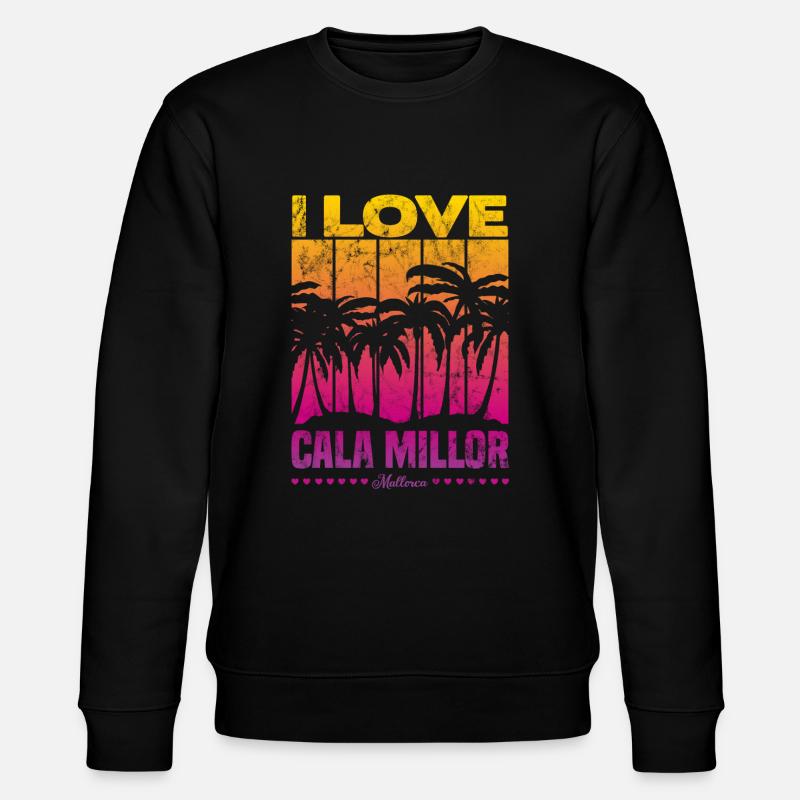 J’adore Cala Millor - Sweat bio CHANGER Stanley/Stella Unisexe - noir