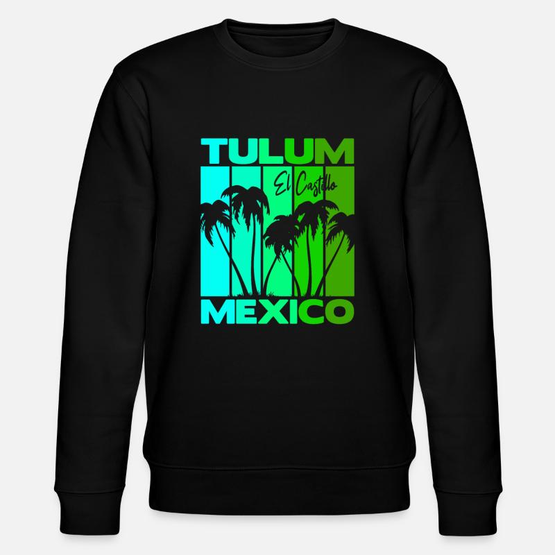 Tulum El Castillo Mexique - Sweat bio CHANGER Stanley/Stella Unisexe - noir