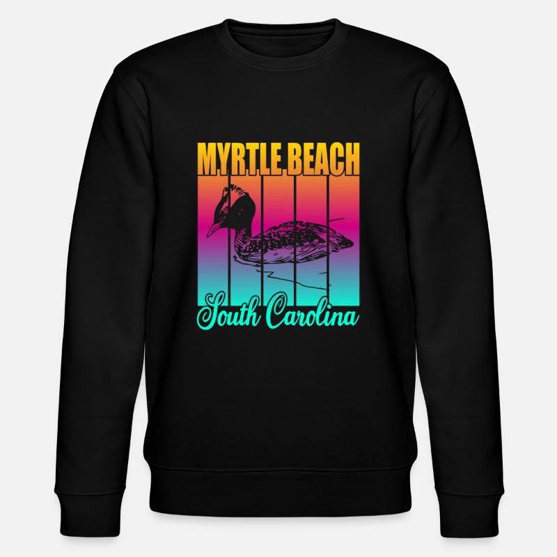 Myrtle Beach Caroline du Sud - Sweat bio CHANGER Stanley/Stella Unisexe - noir
