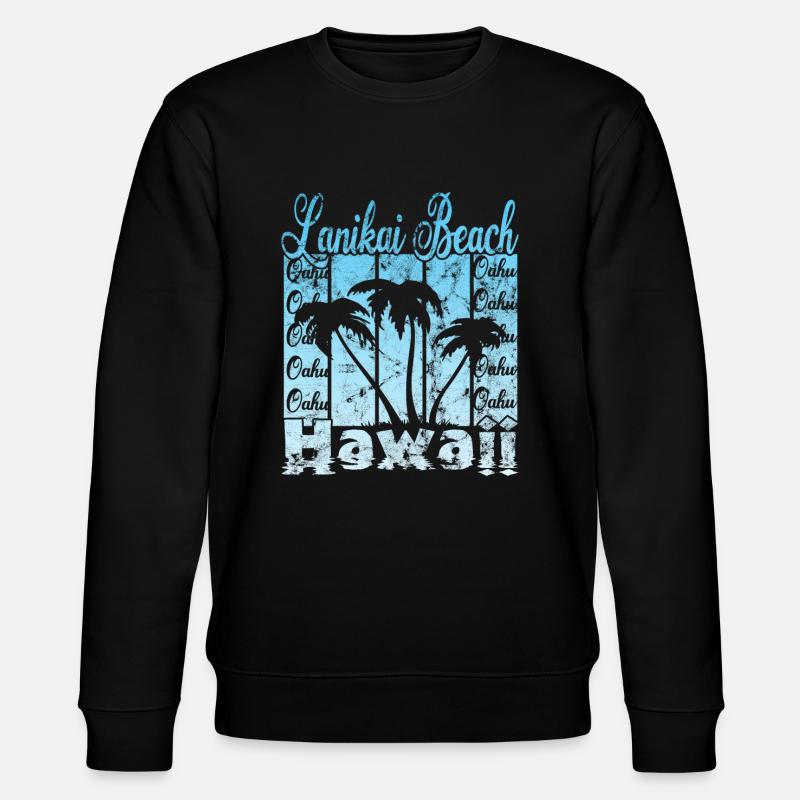 Lanikai Beach Oahu Hawaï - Sweat bio CHANGER Stanley/Stella Unisexe - noir