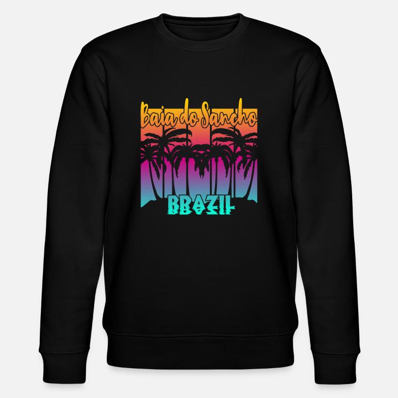 Baia do Sancho - Brésil - Sweat bio CHANGER Stanley/Stella Unisexe - noir