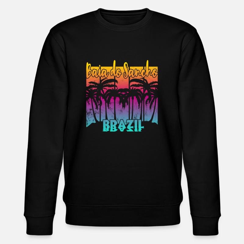 Baia do Sancho - Brésil - Sweat bio CHANGER Stanley/Stella Unisexe - noir