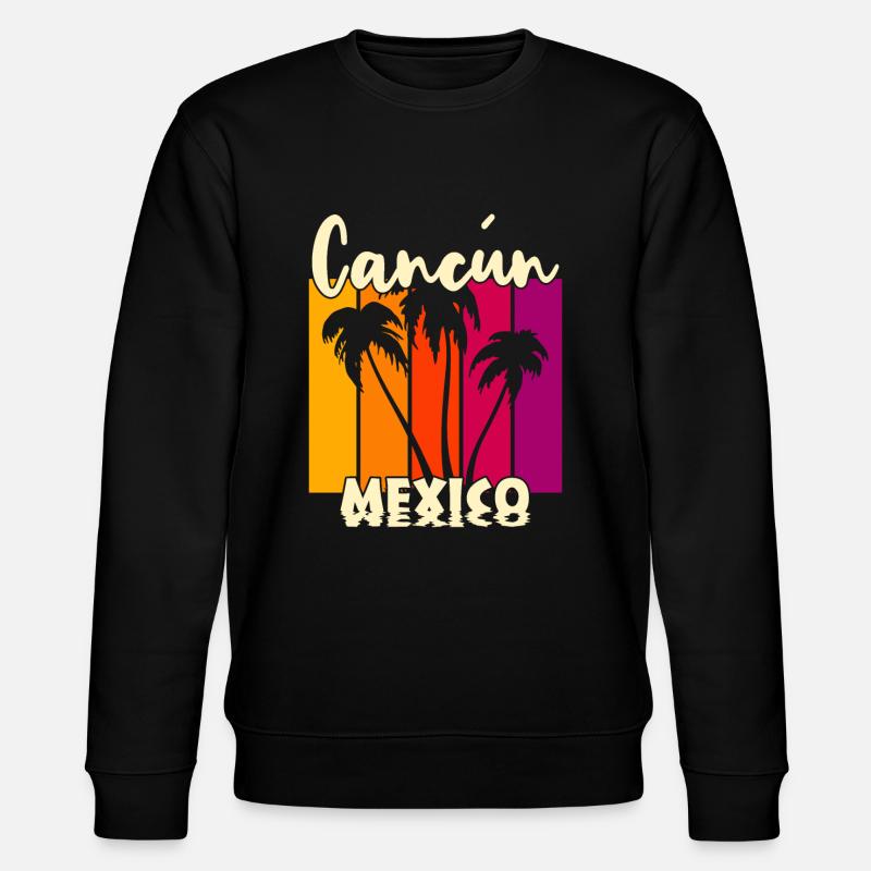 Cancun Mexico - Stanley/Stella Unisex Bio-Sweatshirt CHANGER  - Schwarz