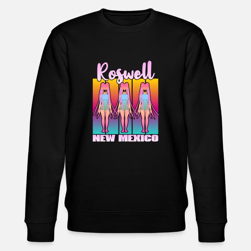 Roswell New Mexico - Stanley/Stella Unisex Bio-Sweatshirt CHANGER  - Schwarz
