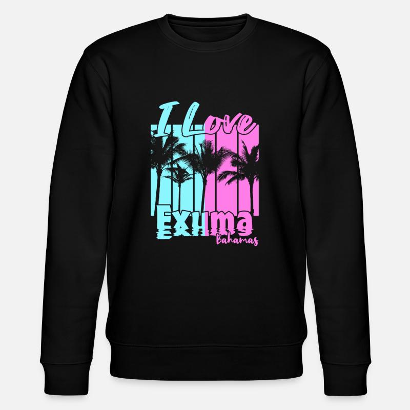 J’adore Exuma Bahamas - Sweat bio CHANGER Stanley/Stella Unisexe - noir