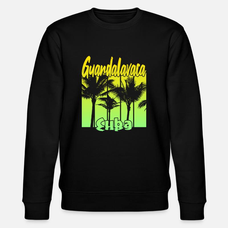 Guardalavaca Cuba - Stanley/Stella Unisex Bio-Sweatshirt CHANGER  - Schwarz