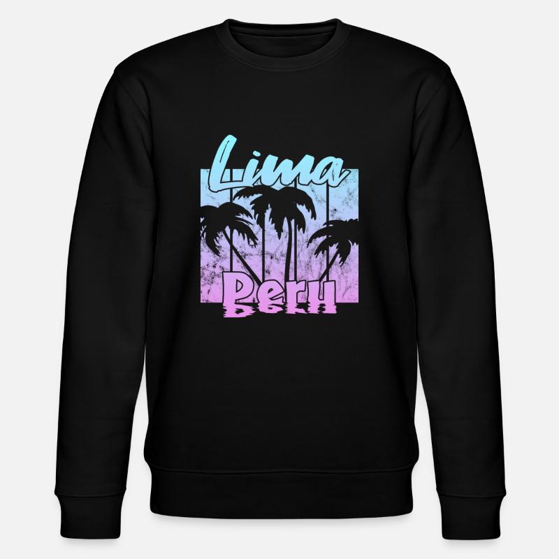 Lima Pérou - Sweat bio CHANGER Stanley/Stella Unisexe - noir