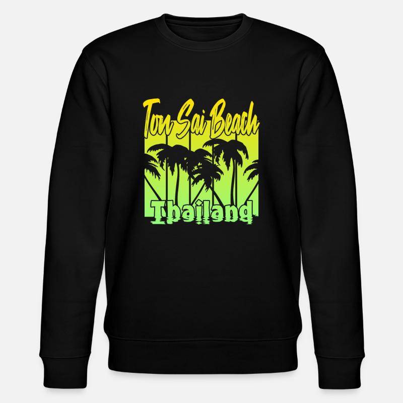 Ton Sai Beach Thaïlande - Sweat bio CHANGER Stanley/Stella Unisexe - noir