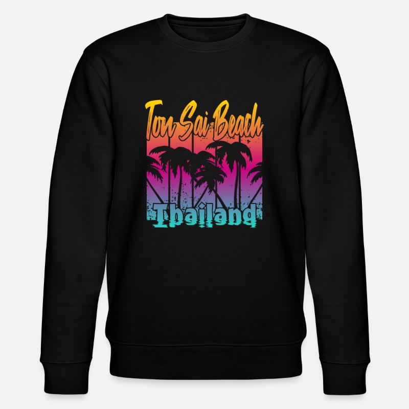 Ton Sai Beach Thaïlande - Sweat bio CHANGER Stanley/Stella Unisexe - noir
