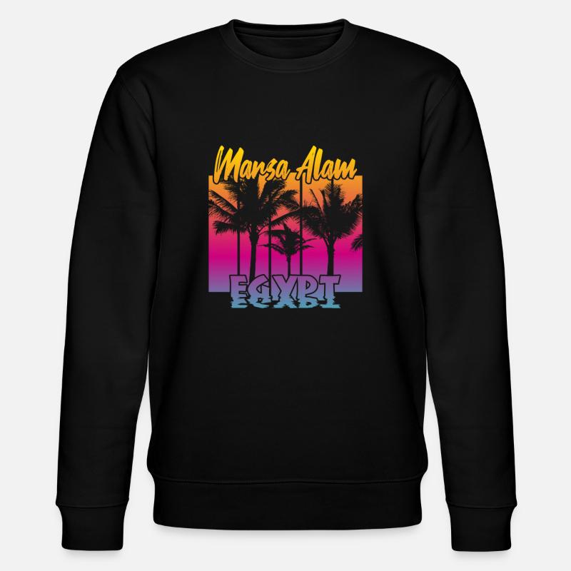 Marsa Alam Egypt - Stanley/Stella Unisex Bio-Sweatshirt CHANGER  - Schwarz