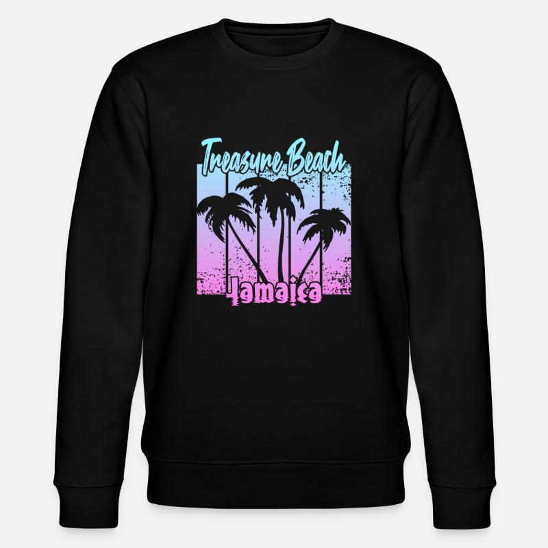 Treasure Beach Jamaica - Stanley/Stella Unisex Bio-Sweatshirt CHANGER  - Schwarz