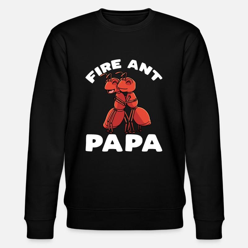 Amoureux des fourmis de feu - Sweat bio CHANGER Stanley/Stella Unisexe - noir