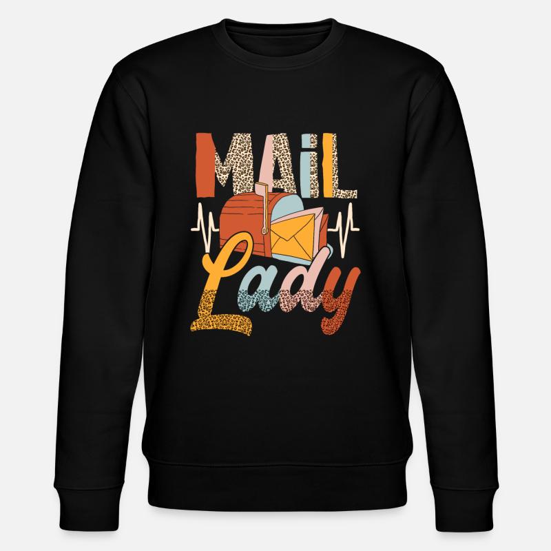 Postbotin Postangestellte Postfrau Frauen - Stanley/Stella Unisex Bio-Sweatshirt CHANGER  - Schwarz