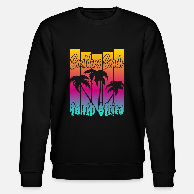 Boulders Beach - Stanley/Stella Unisex Bio-Sweatshirt CHANGER  - Schwarz