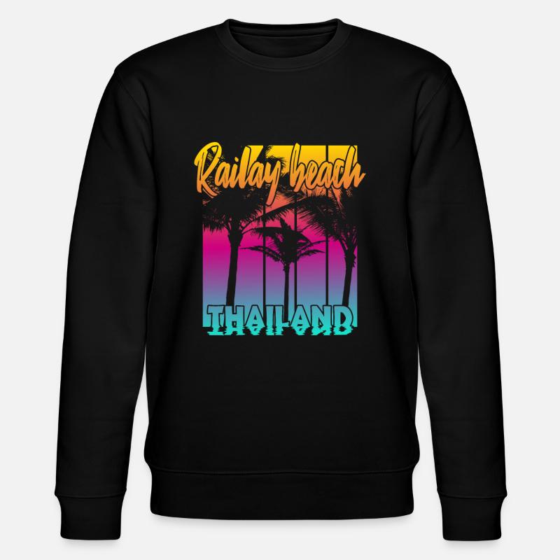 Railay Beach Thaïlande - Sweat bio CHANGER Stanley/Stella Unisexe - noir
