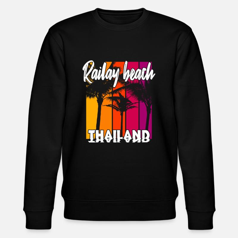 Railay Beach Thaïlande - Sweat bio CHANGER Stanley/Stella Unisexe - noir