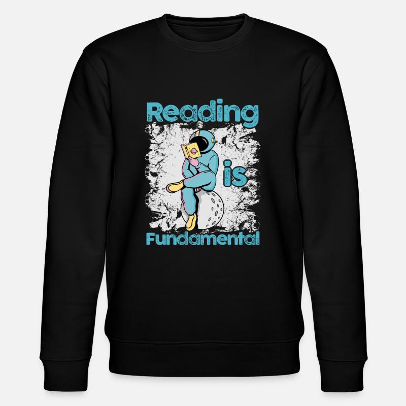 Reading Is Fundamental - Stanley/Stella CHANGER Unisex Organic Sweatshirt - black